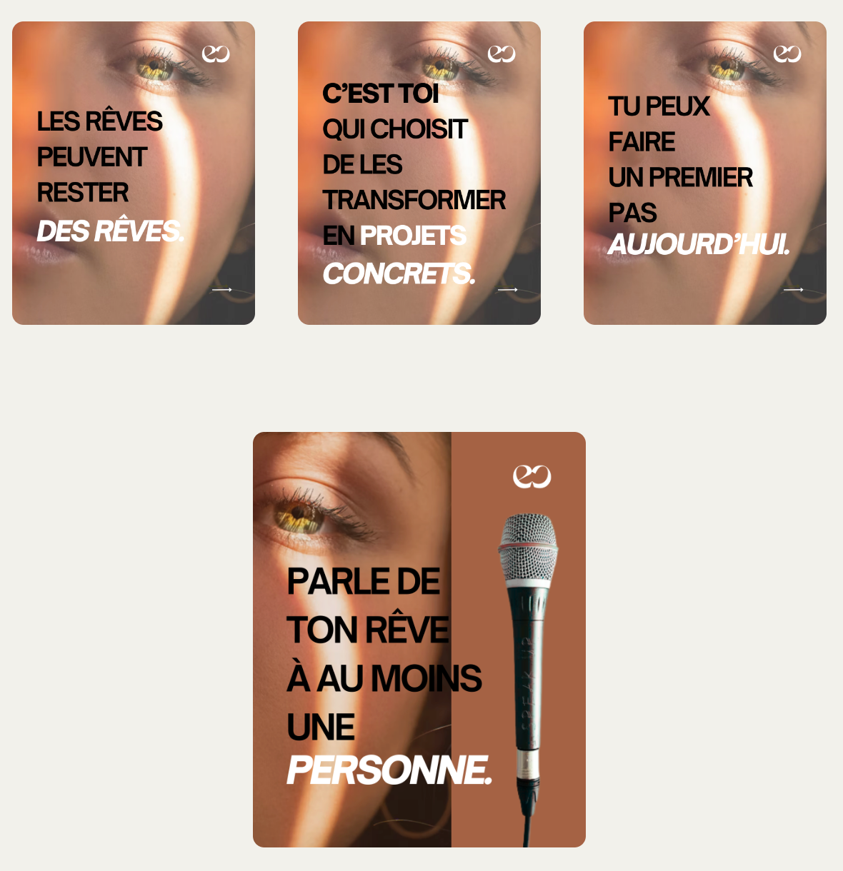 Dis le au moins à une seule personne !